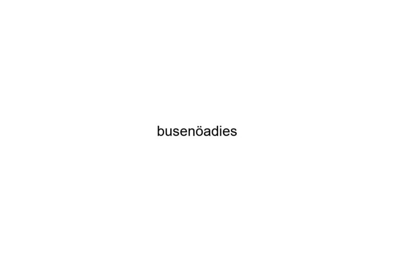 busenadies