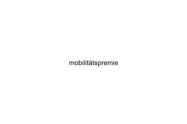 mobilittspremie