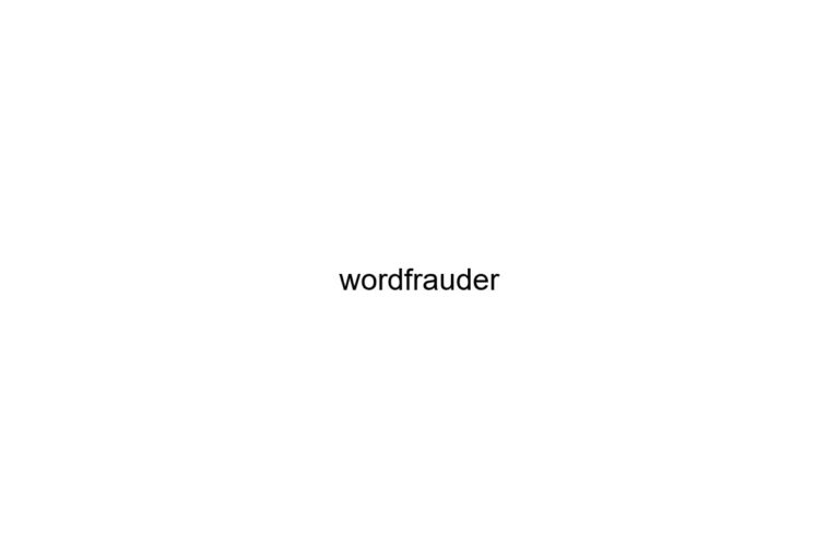 wordfrauder