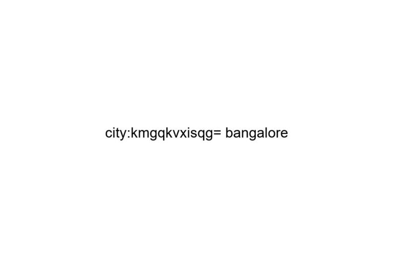 city kmgqkvxisqg bangalore