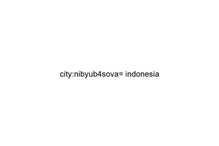 city nibyub4sova indonesia