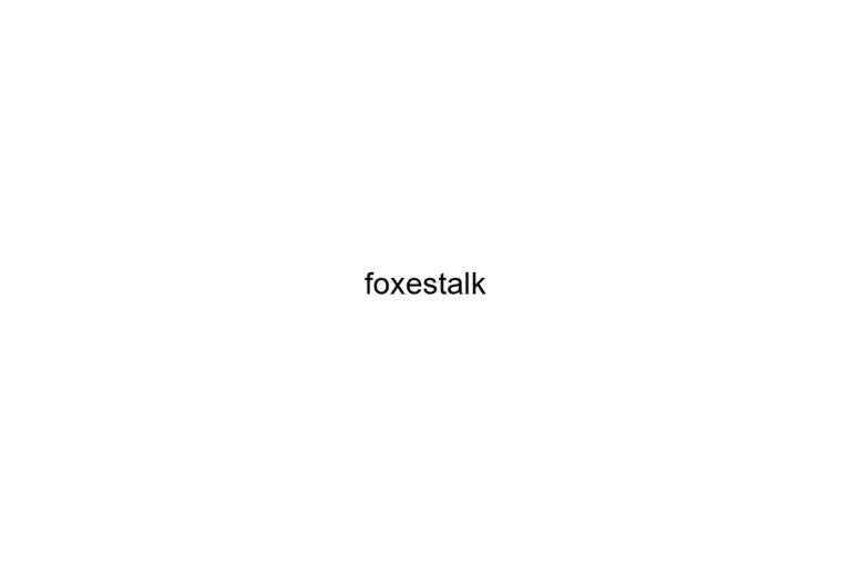 foxestalk