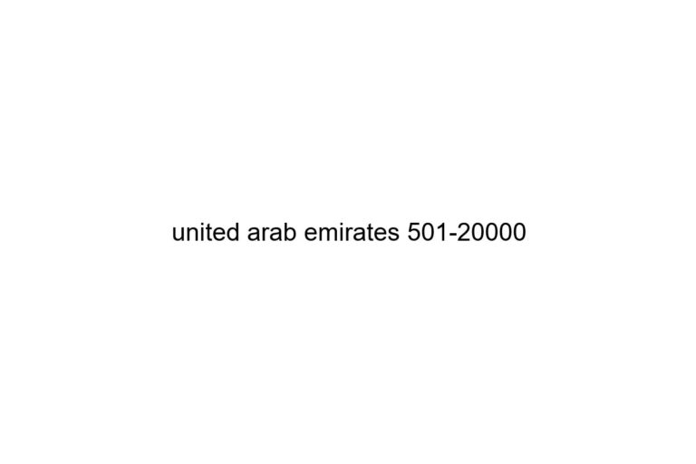 united arab emirates 501 20000