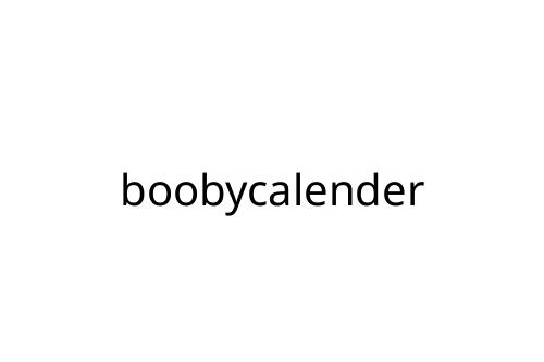boobycalender