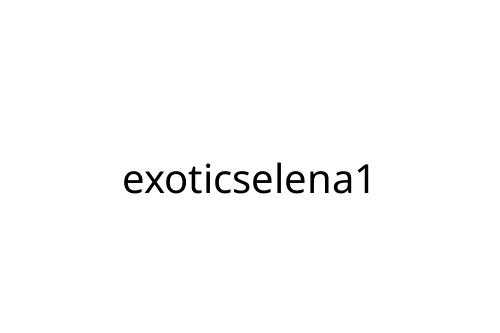 exoticselena1