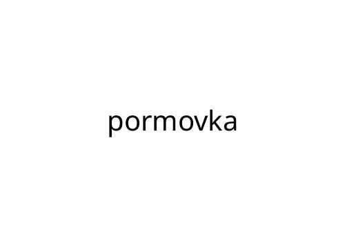 pormovka
