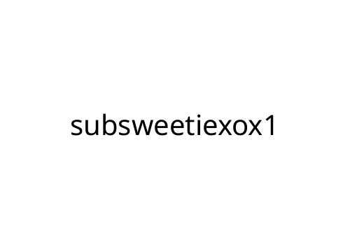 subsweetiexox1