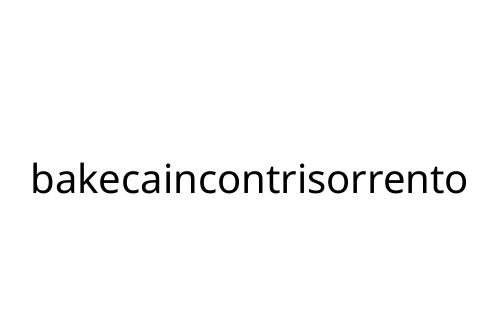 bakecaincontrisorrento
