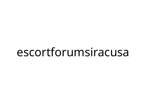 escortforumsiracusa