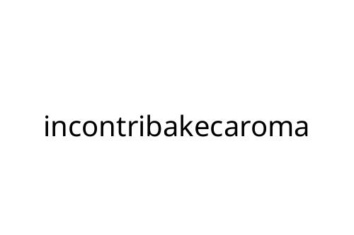 incontribakecaroma