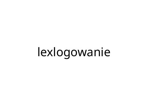 lexlogowanie