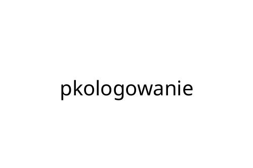 pkologowanie