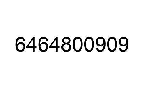 6464800909