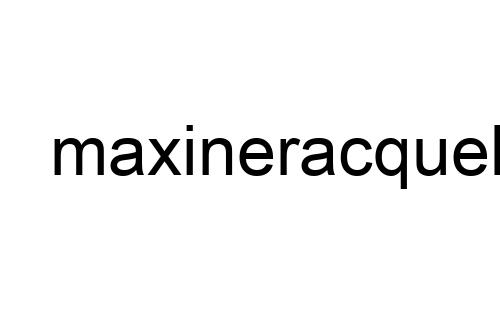 maxineracquelle