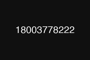 18003778222