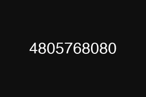 4805768080