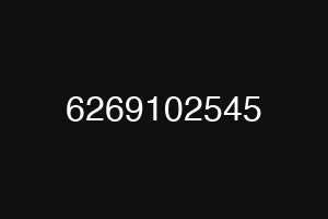 6269102545