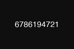 6786194721