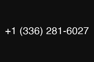 +1 (336) 281-6027