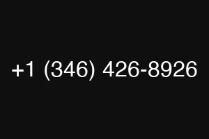 +1 (346) 426-8926