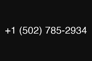+1 (502) 785-2934