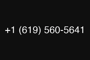 +1 (619) 560-5641