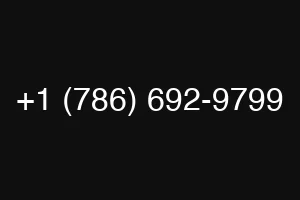 +1 (786) 692-9799