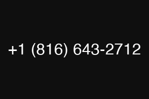 +1 (816) 643-2712