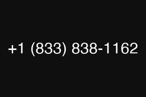 +1 (833) 838-1162