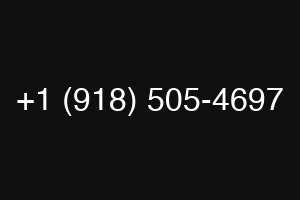 +1 (918) 505-4697