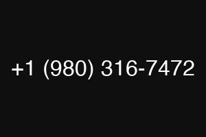 +1 (980) 316-7472